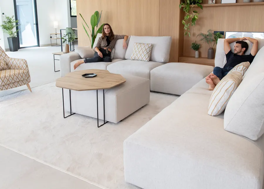 Sofás modernos y muy cómodos para actualizar tu salón