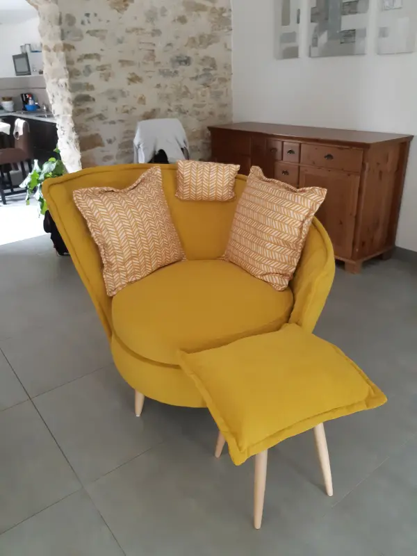 mon nouveau fauteuil