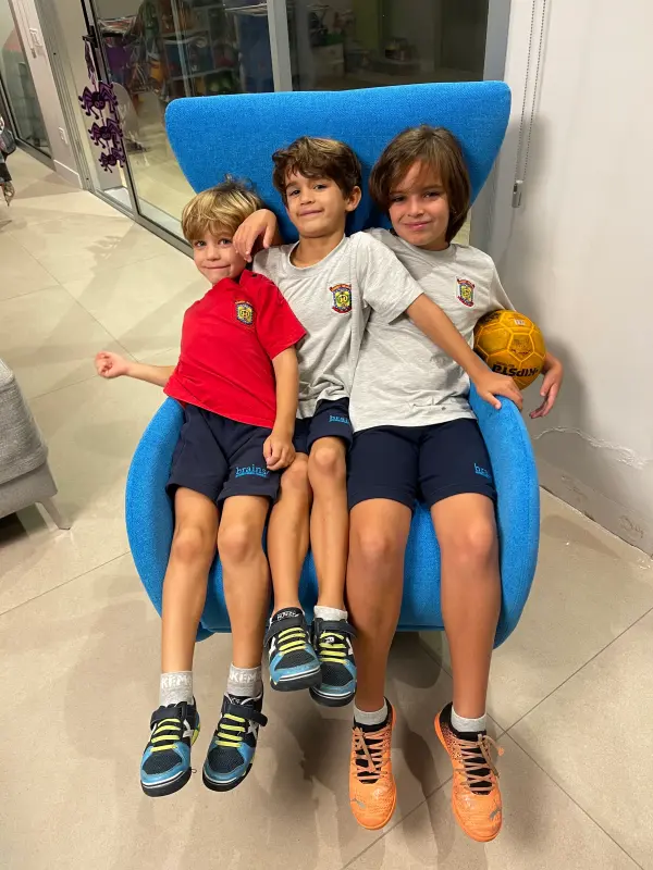 Nuestros hijos disfrutando del “Relax”