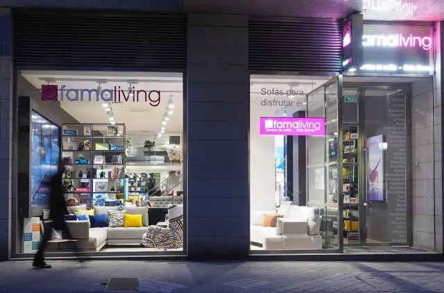 New Famaliving store in Madrid.